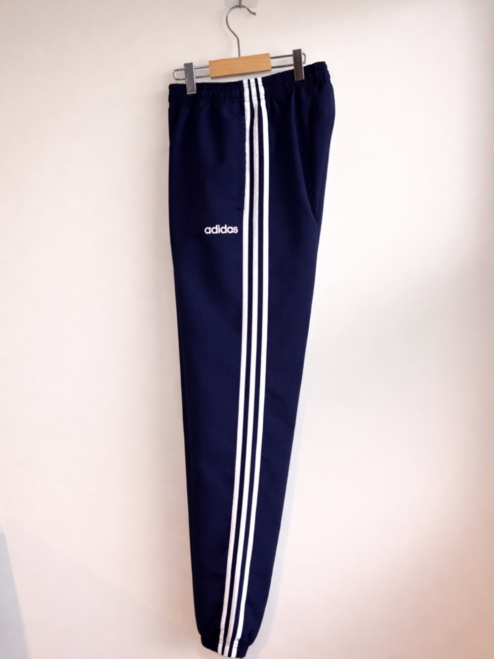 Adidas Navy Track Pants | Classic 3-Stripe track pants